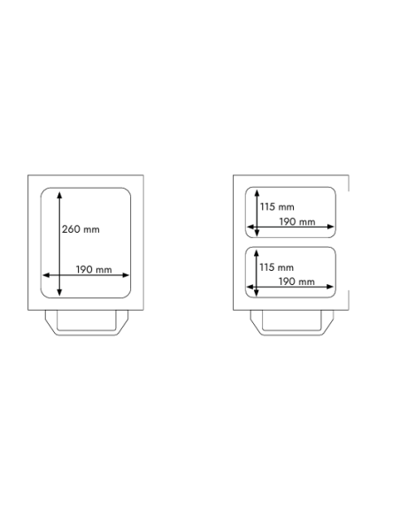 Termosigillatrice manuale da banco - cm 30 x 67 x 27 h