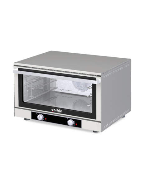 Horno eléctrico de convección con 3 bandejas 60 x 40 cm o GN 1/1 - Cm 86 x 72,5 x 53 h