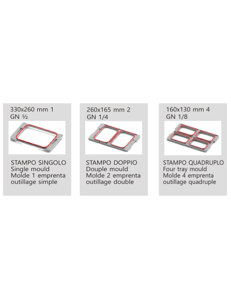 Termoselladora de sobremesa - Carga manual - cm 26.3 x 50 x 54.2h