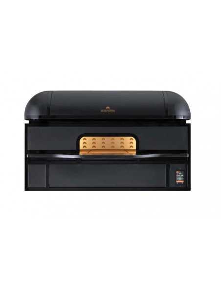 Horno de pizza eléctrico para 6 pizzas - Campana y celda de levadura Horno de pizza eléctrico para 6 pizzas - Campana y celda de levadura