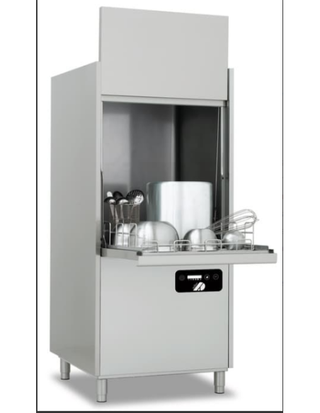 Lavadora con capota - Cesta de cm 56 x 63 - Cm 72 x 78 x 173 h