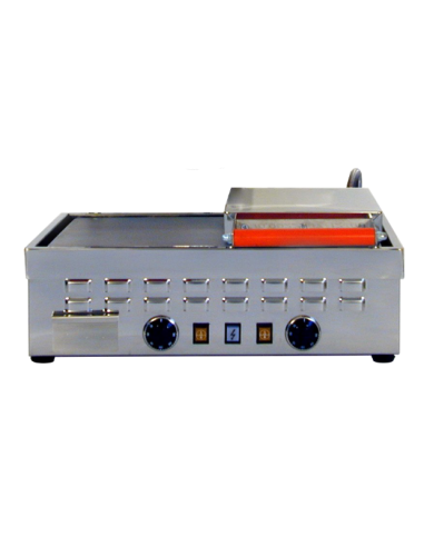 Piastra panini elettrica piano liscio - rigato...