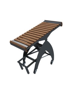 Expositor abatible para frutas y verduras con listones de... 2