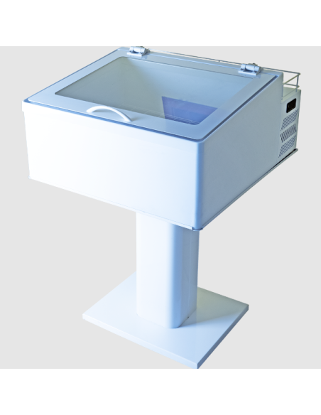 Countertop ice cream display with 3 trays from Litres5 or 6 from Litres2.5