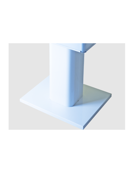 Countertop ice cream display with 4 5-liter or 8 2.5-liter trays