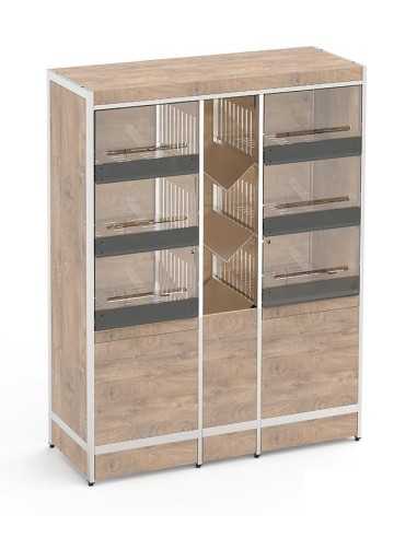 Espositore self service a paletta con 6...