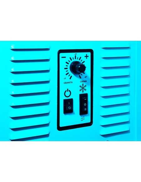 Granizadora - Apta para cremas frías y sorbetes - Capacidad litros 4.8 + 4.8 - Cm 41 x 47 x 56 h