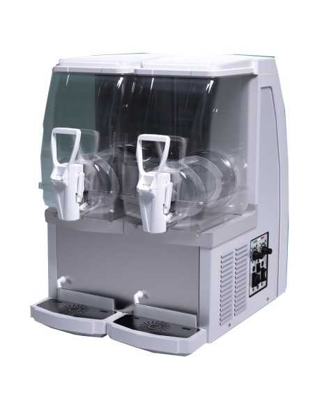 Granitore - Adatto per creme fredde e sorbetti - Capacità litri 4.8 + 4.8 - Cm 41 x 47 x 56 h