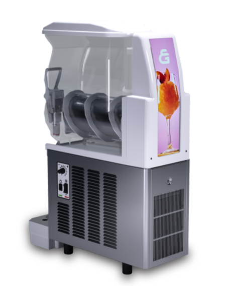 Slush maker - Also suitable for sorbets and cold creams - Capacity liters 11 - Cm 20 x 55 x 75 h