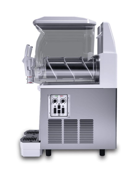 Granitore - Adatto anche per sorbetti e creme fredde - Capacità litri 11 + 11 - Cm 40 x 55 x 75 h