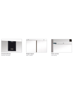 Freezer cabinet - Capacity 1056 liters - cm 148 x 83 x 201 h 2