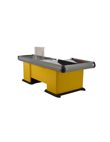 Mostrador de caja con doble lavabo - Longitud 220 cm