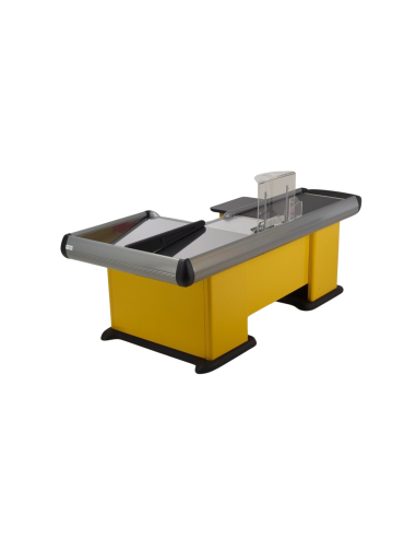 Banco cassa con vasca doppia - Lunghezza cm 220