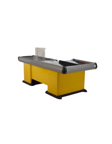 Mostrador de caja con lavabo doble - Largo 253 cm