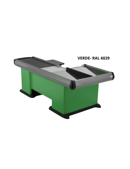 Caja con doble lavabo - Longitud 303 cm