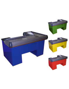 Mostrador de caja estático con doble tanque - Preparado...