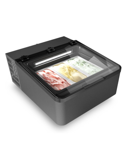 Mostrador de helados - Bandejas nº 3 - Cm 65.4 x 79 x 34.5 h Mostrador de helados - Bandejas nº 3 - Cm 65.4 x 79 x 34.5 h