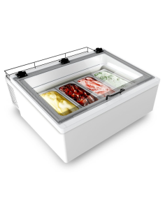 Mostrador de helados - Bandejas nº 4 - Cm 85 x 82.1 x 36.3 h