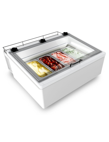 Ice cream counter - Trays No. 4 - Cm 85 x 82.1 x 36.3 h Ice cream counter - Trays No. 4 - Cm 85 x 82.1 x 36.3 h