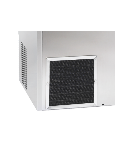 Fabbricatore di Ghiaccio cubetto pieno - Produzione 25 Kg in 24 h - Serbatoio 6 Kg