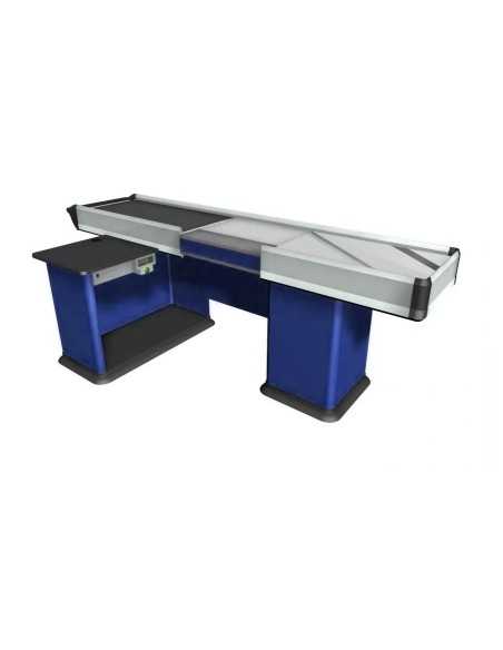 Banco cassa motorizzato - Predisposizione scanner - cm 226.6