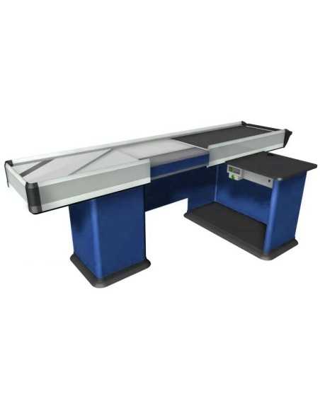 Banco cassa motorizzato - Predisposizione scanner - cm 259.5