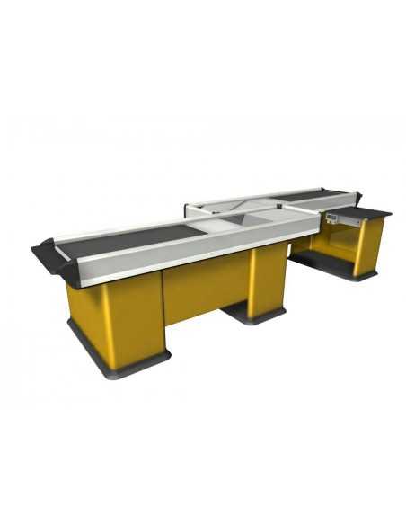 Motorized checkout counter - Scanner provision - cm 394.5