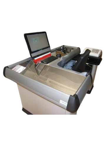 Banco cassa con vasca doppia - Lunghezza cm 170