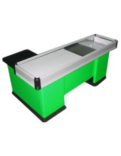 Straight checkout counter - Conveyor belt - cm 303 2