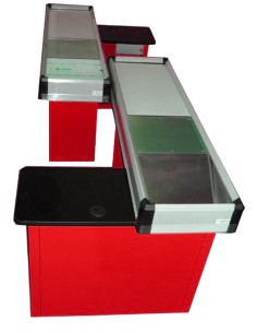 Static checkout counter - Double module - cm 260 2