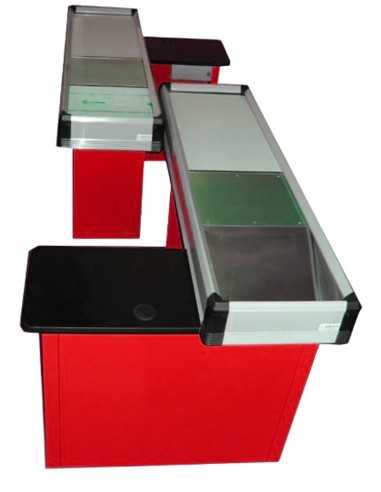 Static checkout counter - Double module - cm 290