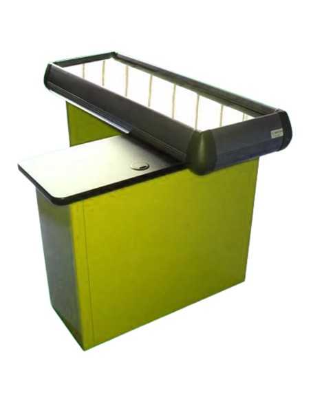 Mostrador de caja estático - Longitud 144,3 cm