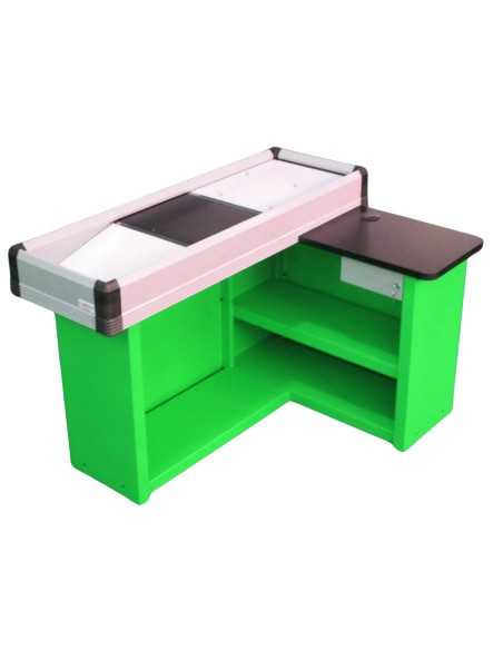 Banco cassa statico - Predisposizione scanner - cm 180