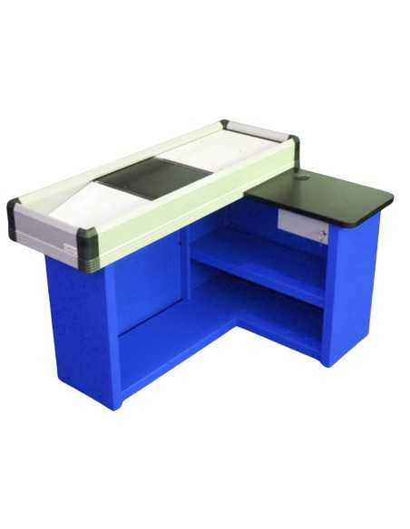 Banco cassa statica con predisposizione scanner - cm 160