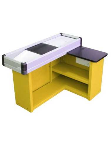 Banco cassa statica con predisposizione scanner...