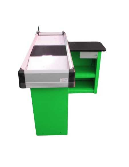 Banco cassa statica con predisposizione scanner - cm 160