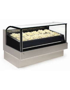 Vitrina de helados - Ventilado - Dimensiones cm 162,5 x 105,5 x 115,1 h