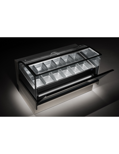 Ice cream display case - Ventilated -...