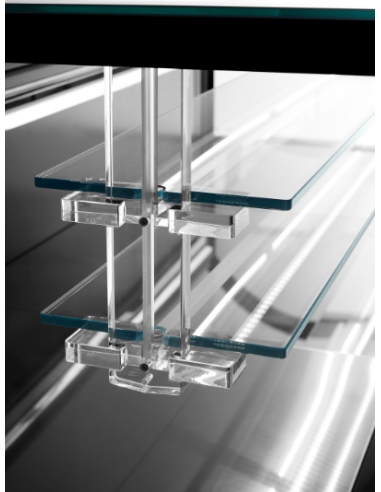 Pastry display case - Ventilated - cm 220 x...