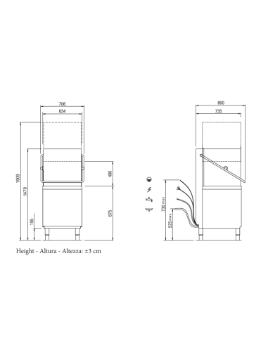 Electronic Washer with Detergent Dispenser -...