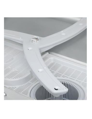 Electronic Dishwasher with Detergent and Rinse...