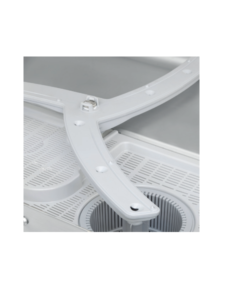 Lavavajillas electrónico con dosificador de detergente y abrillantador - cm 70 x 75.5 x 156.5 h