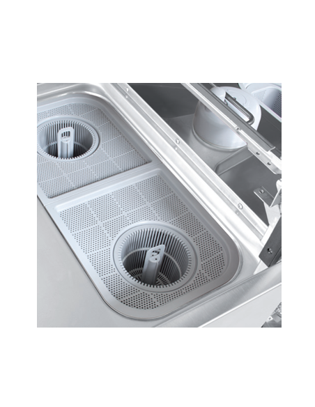 Electronic clothes washer with square basket cm 50 x 50 - cm 77 x 115 x 161 h