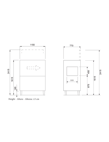 Electronic clothes washer with square basket cm...