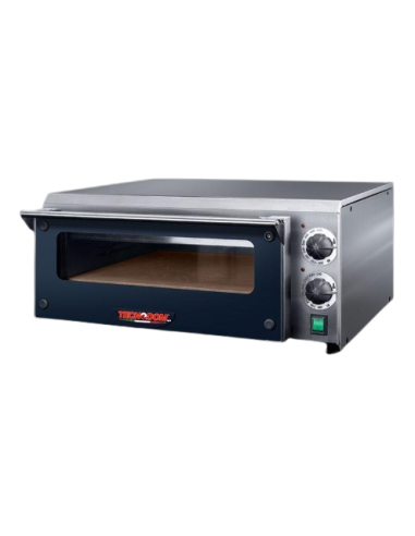 Forno pizza elettrico - Base in pietra refrattaria - cm 61 x 62 x 28.5 h