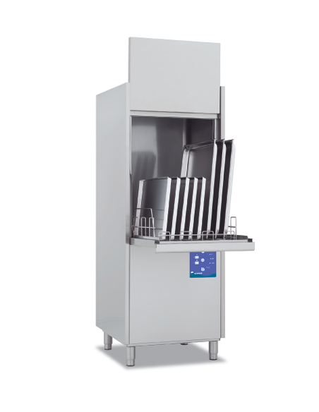 Lavaoggetti Elettronica con cesto quadro cm 56 x 63 - cm 72 x 78 x 173 h