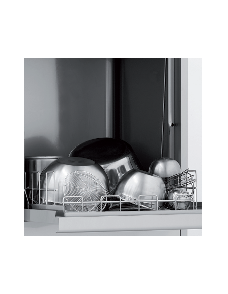 Lavaoggetti Elettronica con cesto quadro cm 56 x 63 - cm 72 x 78 x 193 h