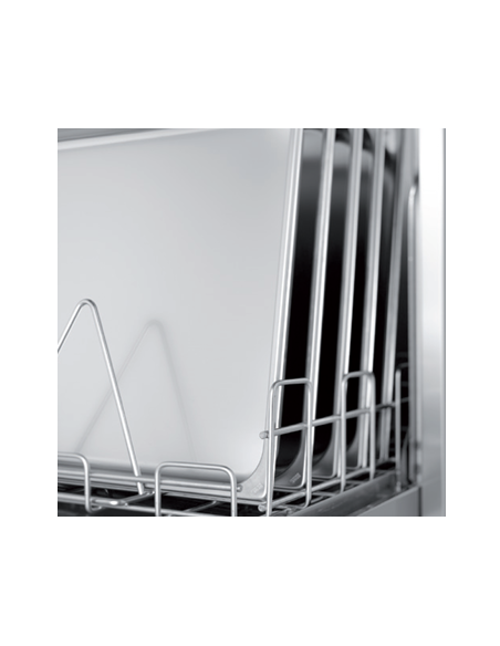 Electronic clothes washer with square basket cm 56 x 63 - cm 72 x 78 x 193 h