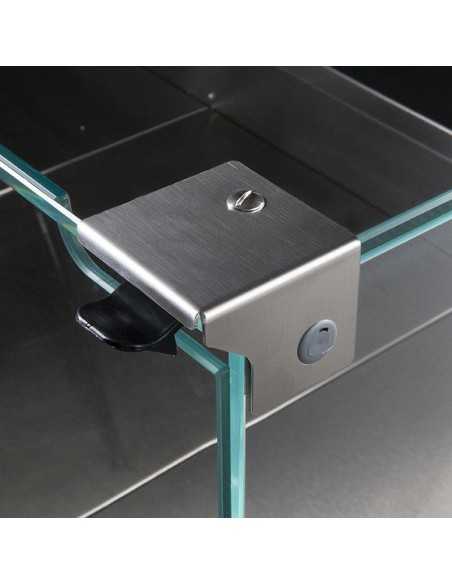 Food Bank - Low Front - Ventilate - Straight Glass Tipper - cm 296 x 99.8 x 119.1 h