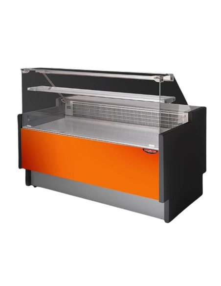Food counter - Straight glass - Semi-ventilated - cm 200 x 78 Food counter - Straight glass - Semi-ventilated - cm 200 x 78